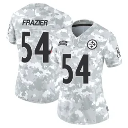 Zach Frazier Pittsburgh Steelers Limited Women's 2024 Salute to Service Jersey (Arctic Camo)