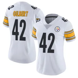 Zyon Gilbert Pittsburgh Steelers Limited Women's Vapor Untouchable Jersey (White)