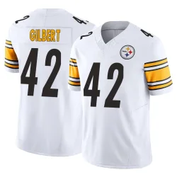 Zyon Gilbert Pittsburgh Steelers Limited Youth Vapor F.U.S.E. Jersey (White)
